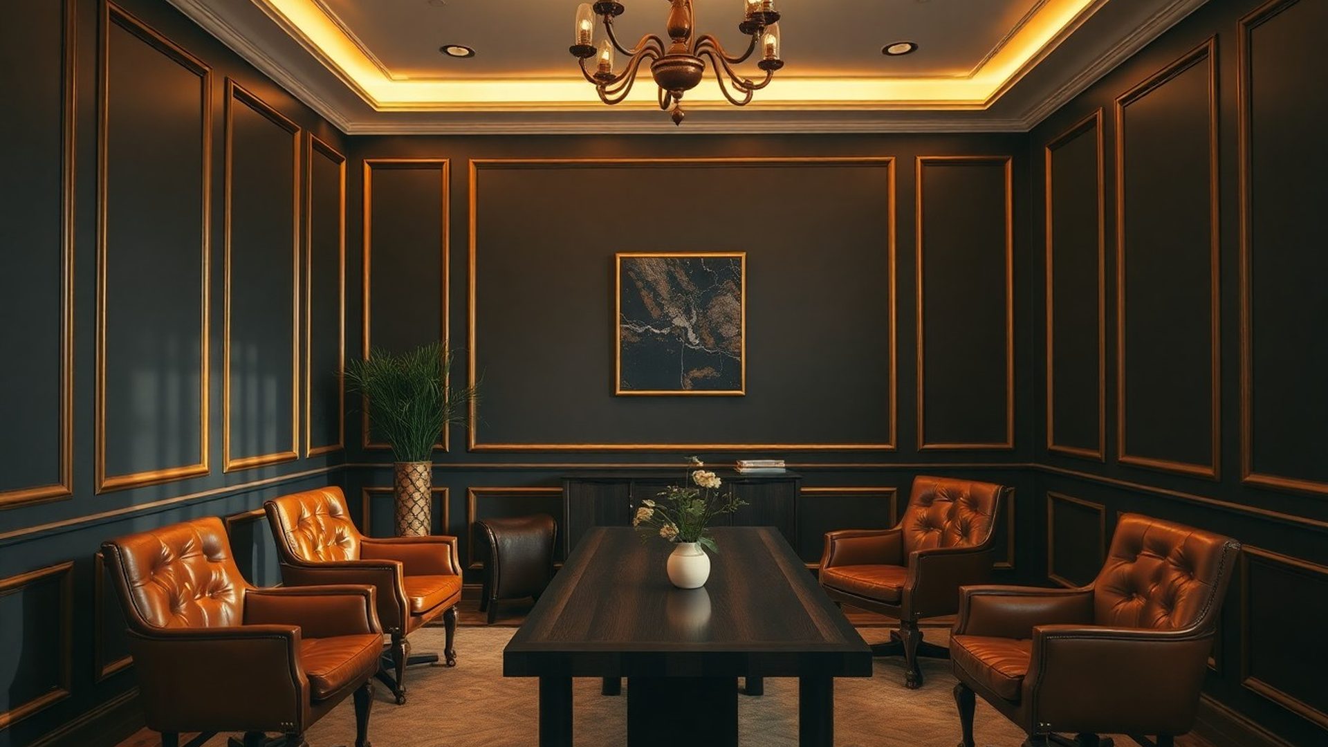 Interior discret al cabinetului Studio Stan din Craiova
